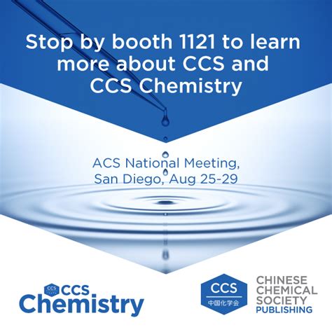 Chinese Chemical Society launches flagship journal – CCS Chemistry ...