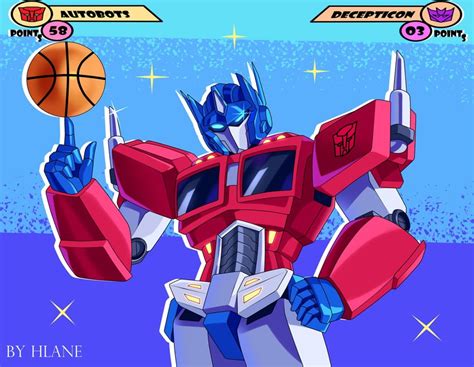 optimus prime (transformers and 1 more) drawn by hlane | Danbooru