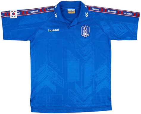 1998-00 Hummel Template Shirt S.K.Shin #15 (South Korea) - 8/10 - (XL)