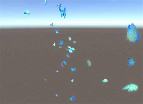 Butterfly Polygon Unity in Unity 的图像结果