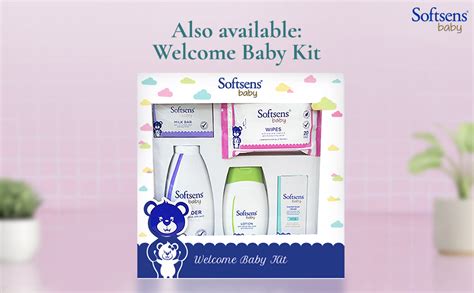 Softsens Baby Starter Kit | Combo Pack of 5 Skincare Essentials | Gift ...