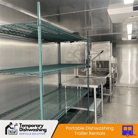 Modular dishwashing trailer rental rates - Temporary Dishwashing ...
