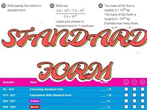 Image result for MathsWatch Answers Standard Form