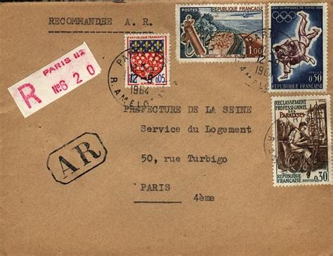 Marque encadrée avec mention AR (Accusé de Réception)