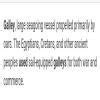 what is meaning of convict and galley - Brainly.in