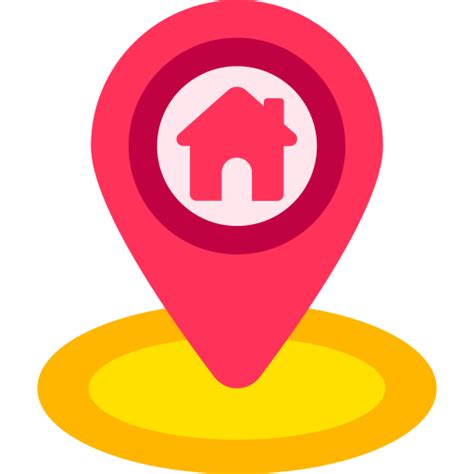 Home address - Free maps and location icons