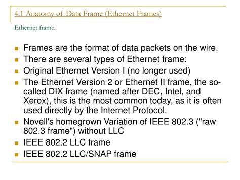 Image result for Ethernet Data Frame Packet