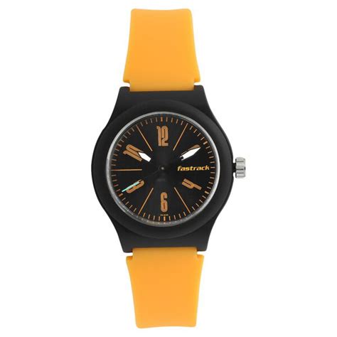Buy Online Fastrack Quartz Analog Black Dial Strap Watch for Unisex ...