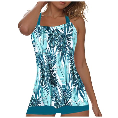 CBDElite Tankini Bathing Suits for Women With Shorts 2 Piece Swimsuit ...