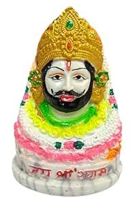 Buy NN Globe Poly Resin Khatu Shyam Ji Marble Touch Statue Idol for ...
