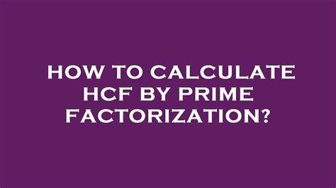 Image result for Factorizing Using HCF CSEC