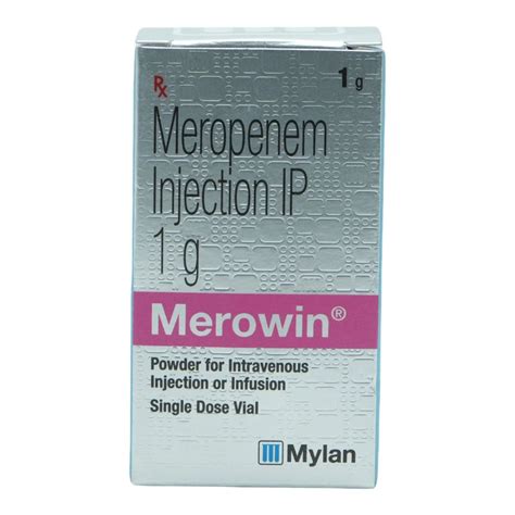 Merowin 1000 mg Injection | Uses, Side Effects, Price | Apollo Pharmacy