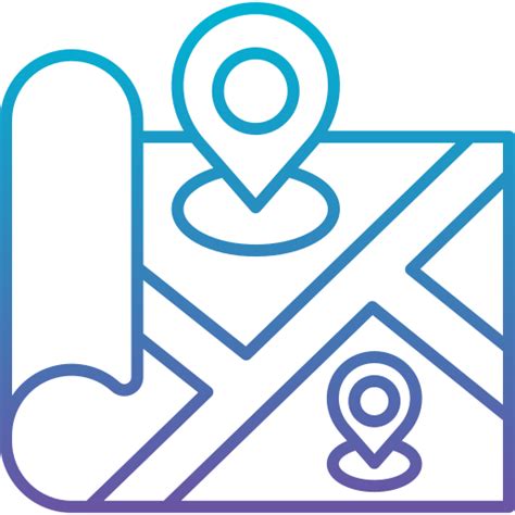 Icona Carta geografica Generic Gradient | Freepik