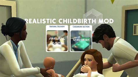 Image result for Sims 4 Mod Real Birth