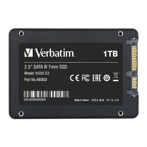 Verbatim VI550 S3 1TB Review