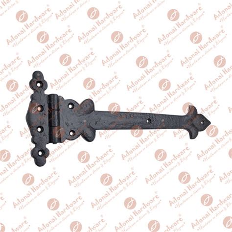 Best 15 Inch Adonijah Antique Cast Iron Strap T Hinge - Adonai Hardware