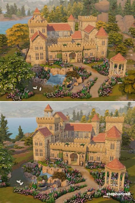 Sims 4 Castle 的图像结果