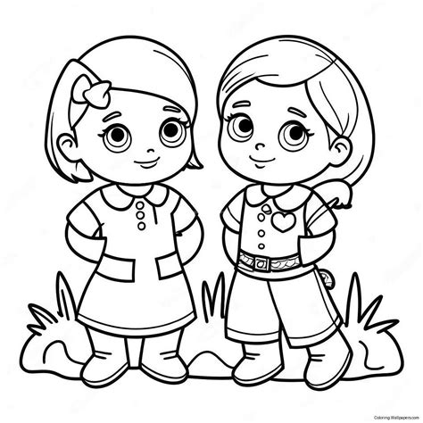 Zoey And Sassafras Coloring Page (41543-32822)