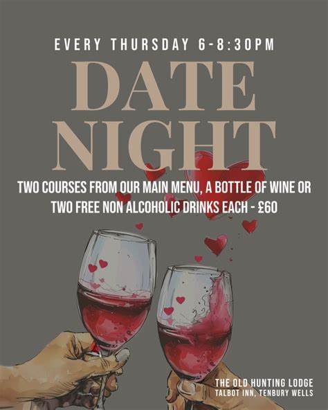 Date Night , Talbot inn, Tenbury Wells, 18 December 2025 | AllEvents