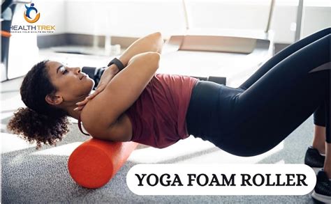 Healthtrek Foam Roller for Back Neck Pain Yoga Roller Exercise Massage ...