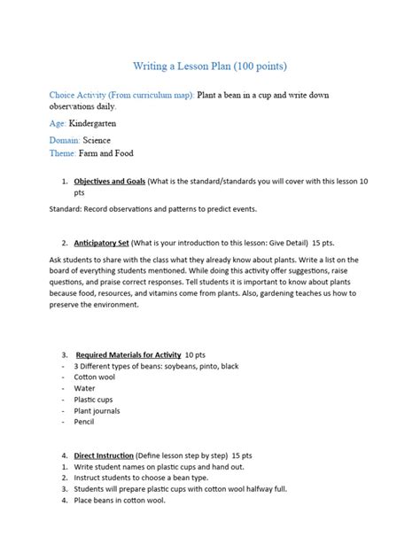 How to Write a Lesson Plan 的图像结果