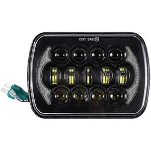 SXMA (2 Pcs) 5''x7' 6x7 inch CREE LED Headlights with High Low Beam DRL ...