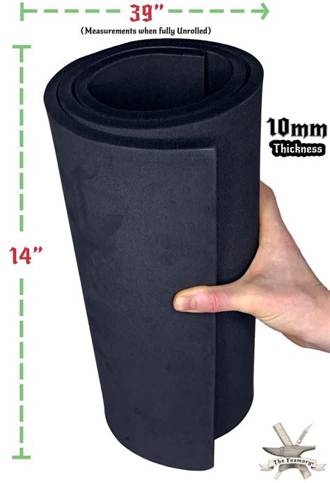 EVA Foam Cosplay | 14" x 39" Sheet | Ultra High Density 85kg/m3 | by ...