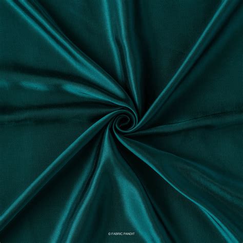 Dark Jade Green Plain Modal Satin Fabric (Width 44 Inches) – Fabric Pandit