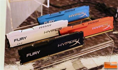 [Update] Kingston HyperX Fury, New DDR3 Memory for the Discerning Gamer ...