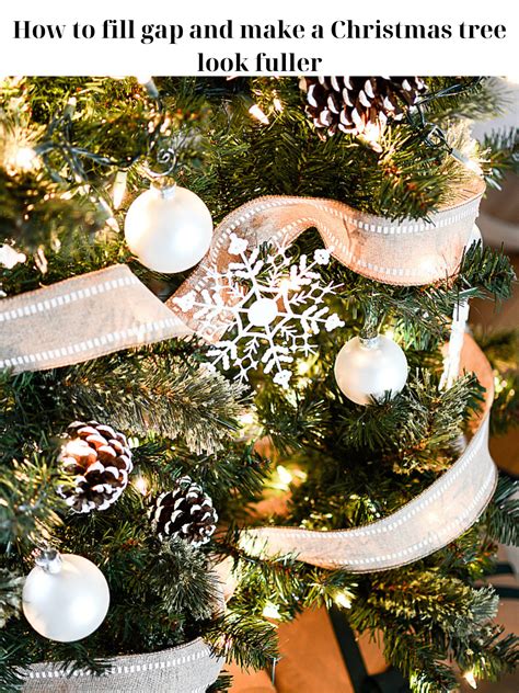 How To Fill Gaps In Artificial Christmas Tree at Gwendolyn Samuels blog