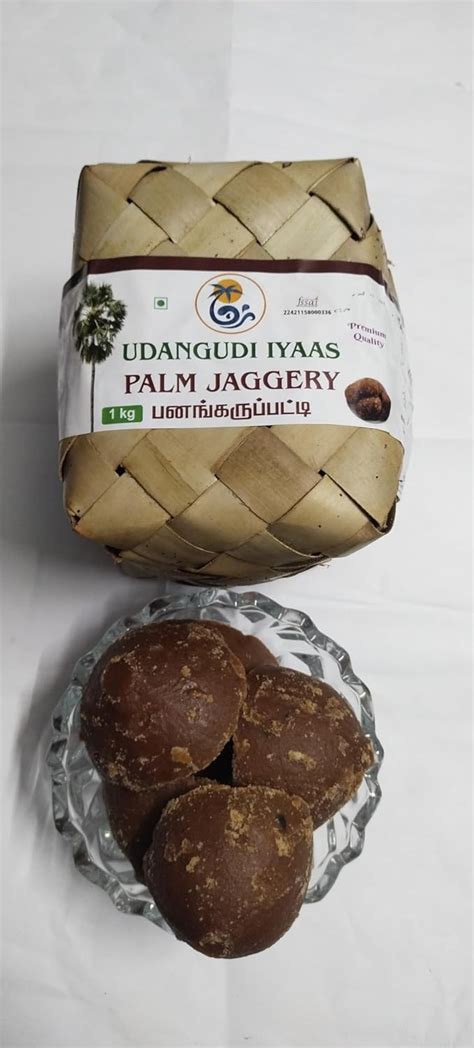 UDANGUDI IYAAS ORIGINAL PALM JAGGERY 250 GRAMS|PANAI KARUPATTI : Amazon ...