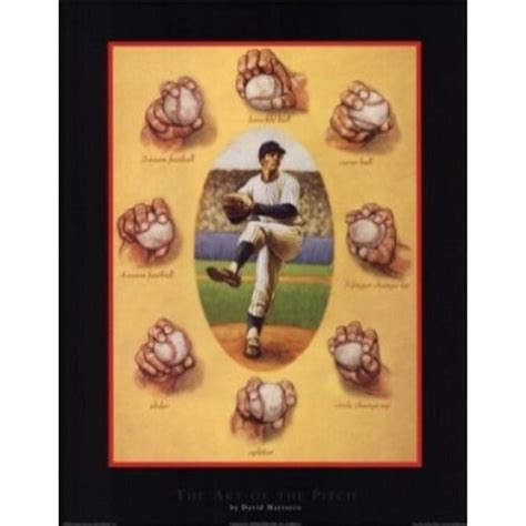 Buyartforless The Art of The Pitch by David Morracco 28 X 22 Poster ...