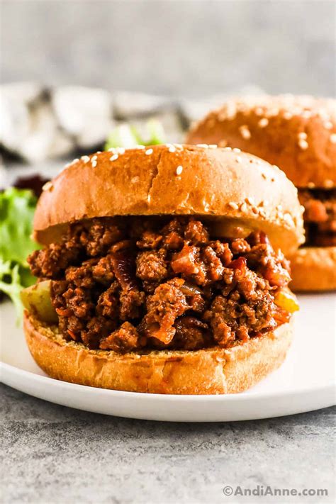 Quick and Easy Sloppy Joes