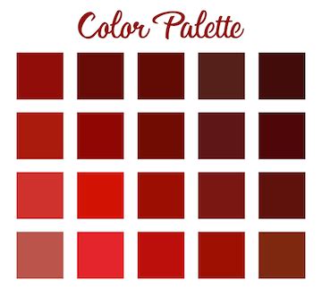 Matplot Red Color Palette 的图像结果