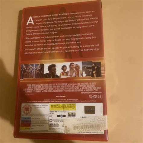 Charlies Angels Full Throttle VHS Video Big Box Ex | Ubuy India