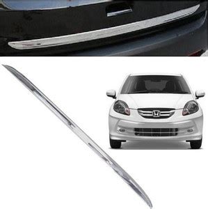 After cars Chrome Dicky Garnish Patti 0010 Chrome Honda Amaze Rear ...