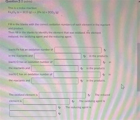 Image result for Oxidation-Reduction Reaction Explained Fe O2 FeO3