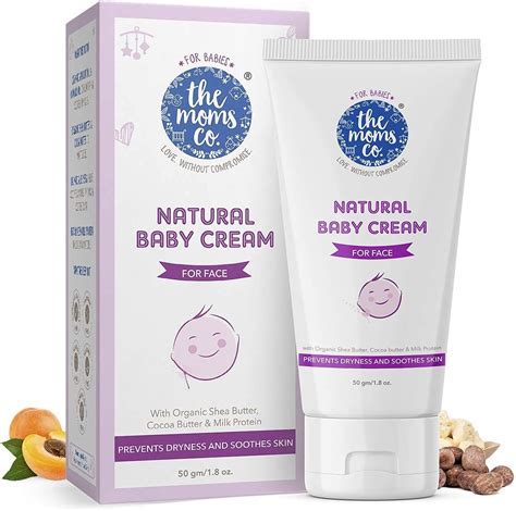 Buy The Moms Co. Natural Baby Cream for Face With Organic Butters, Oils ...