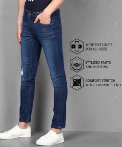 METRONAUT by Flipkart Slim Men Dark Blue Jeans - Buy METRONAUT by ...