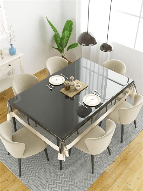Buy Clasiko 6 Seater Dining Table Cover; 60x90 Inches or 150x225 Cms ...