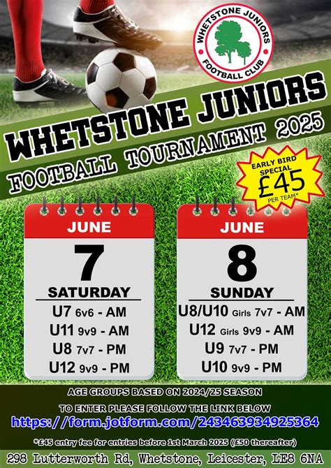 Whetstone Juniors End of Season Football Tournament 2025, Whetstone ...