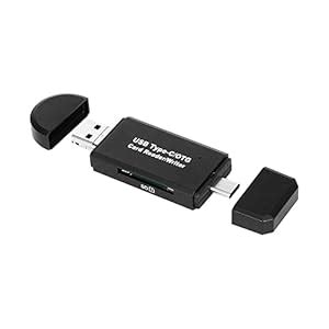 High-Speed USB Micro USB Type-C/OTG Card Reader Writer TF SD Card ...