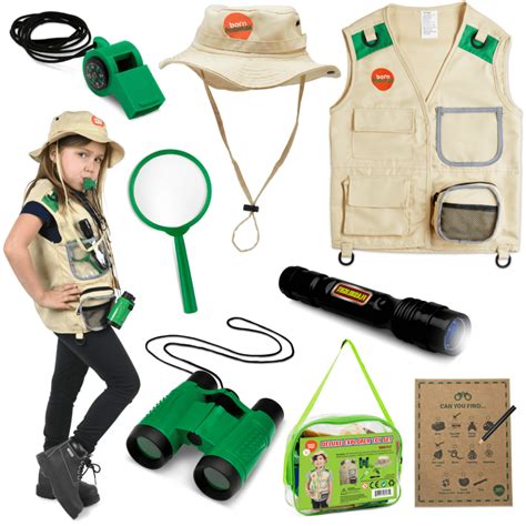 Born Toys Explorer Kit for Kids Ages 3-7, with India | Ubuy