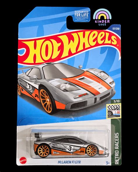 Hot Wheels McLaren F1 GTR - Silver (Imported) - Buy At Kinder Logs