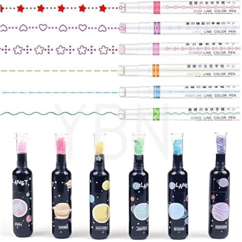 FunBlast Linear Color Pen Highlighter Pen Set Line Markers Colors For ...
