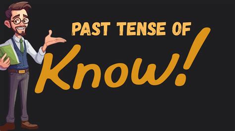 Image result for Know Past Tense