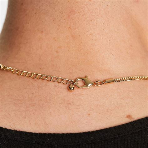 Hallmark Silver Minimal Gold Plated Men Curb Chain – Zarkan