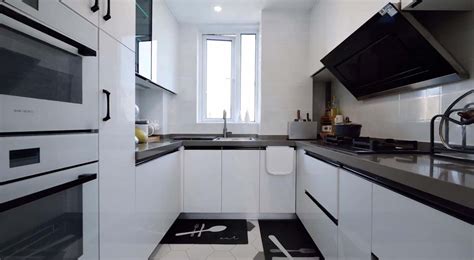 混搭风格二居室厨房装修效果图 – 设计本装修效果图
