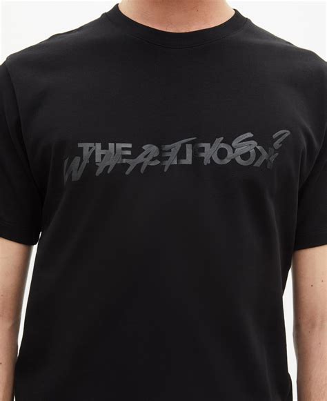 T-shirt What is noir | The Kooples - France