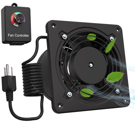 Buy BASOOK 6 Inch Exhaust Fan with Stepless Governor for Powerful ...